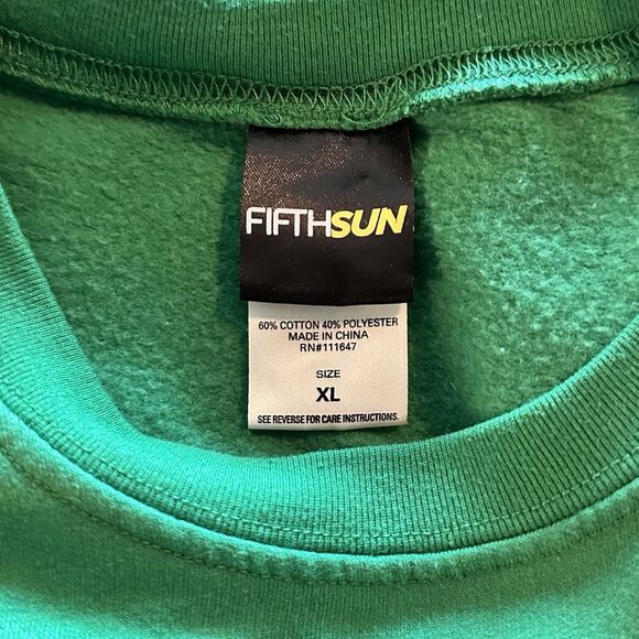 Fifth Sun Ugly Christmas Sweater Womens XL Kitty Cats Holiday Party Green Tree - Picture 4 of 6